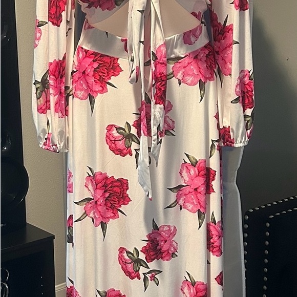 Plus Size -2pc Floral Skirt Set - Picture 13 of 14